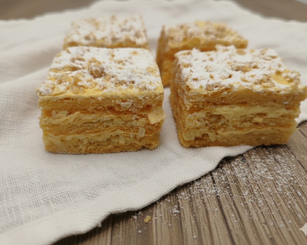 tarta de hojaldre milhojas con mantequilla 4und - Imagen 2